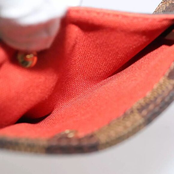 LOUIS VUITTON Damier Ebene Geronimos Shoulder Bag N51994 LV Auth - Picture 15 of 16